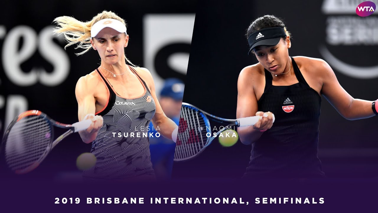 Lesia Tsurenko vs. Naomi Osaka | 2019 Brisbane International Semifinals | WTA Highlights