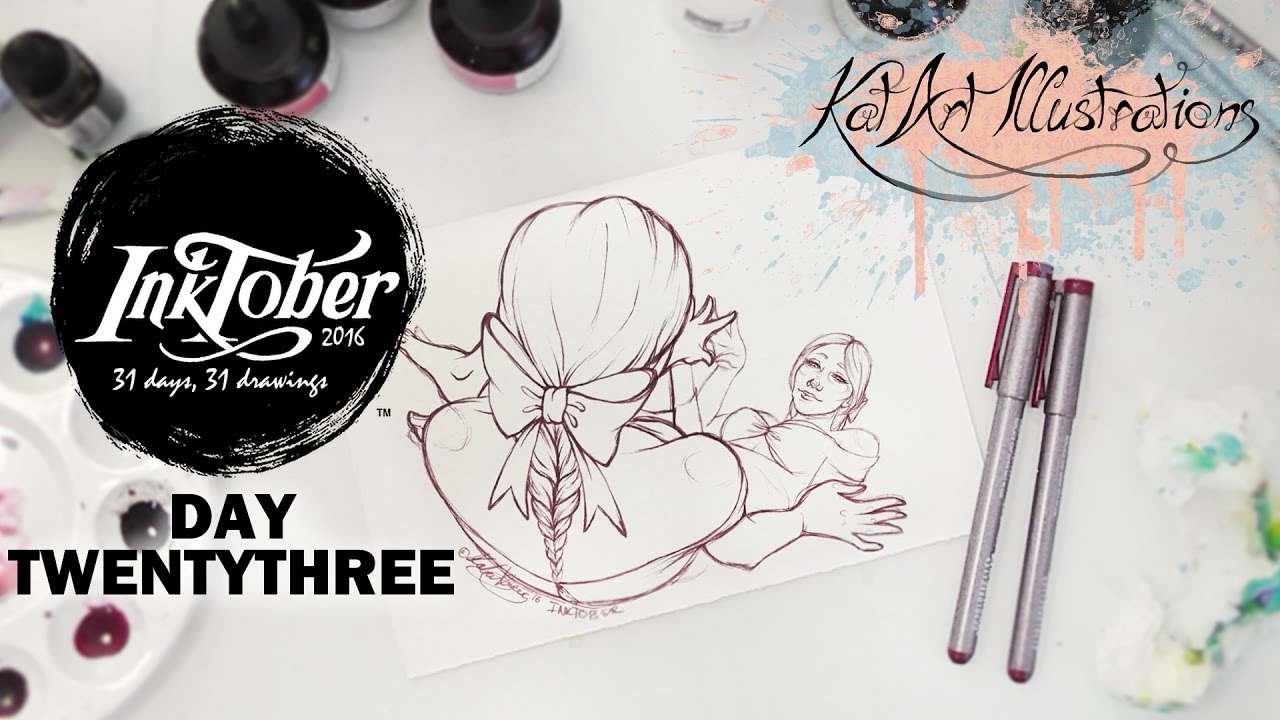 INKTOBER Challenge 2016 - Day Twentythree: KatArt Illustrations