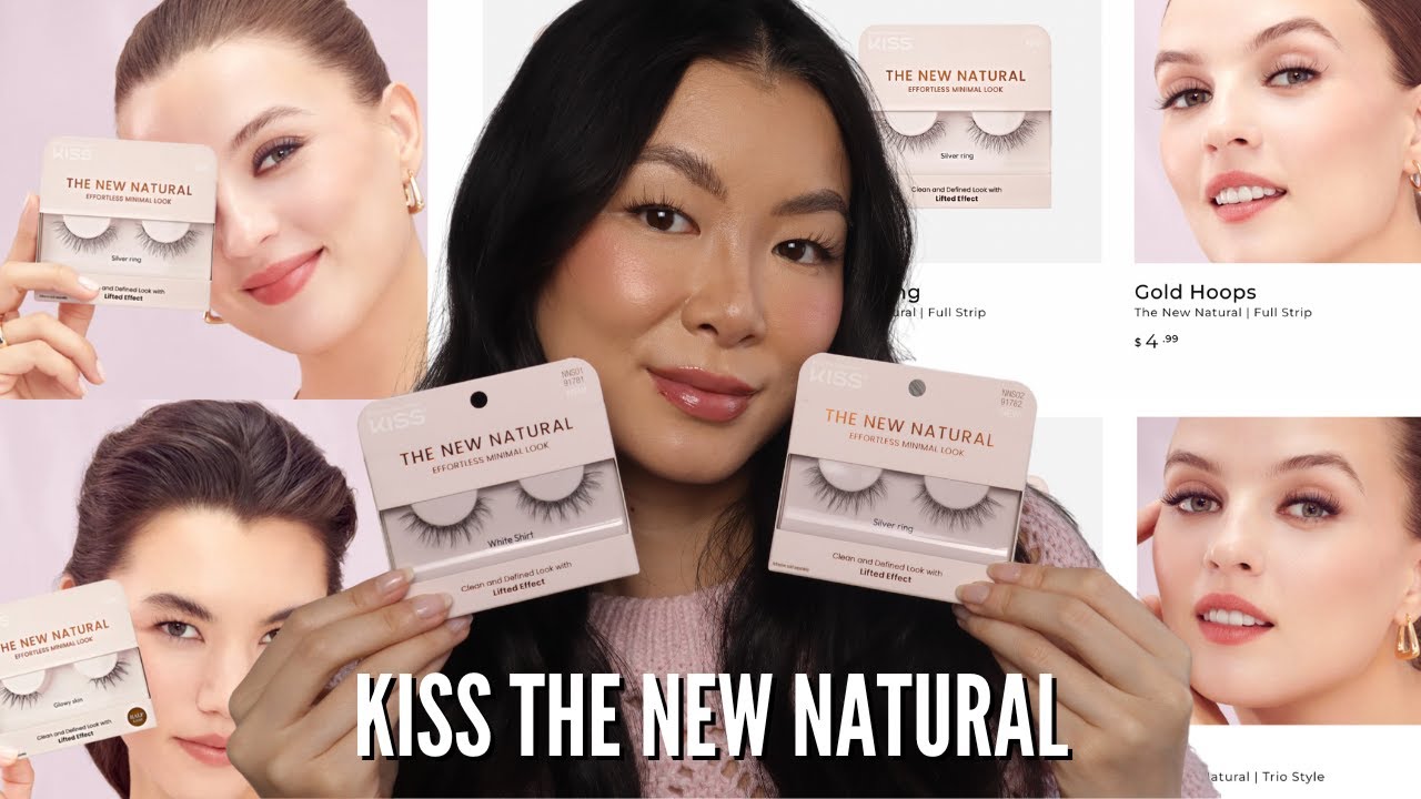 Testing Out the NEW Kiss the New Natural Lashes