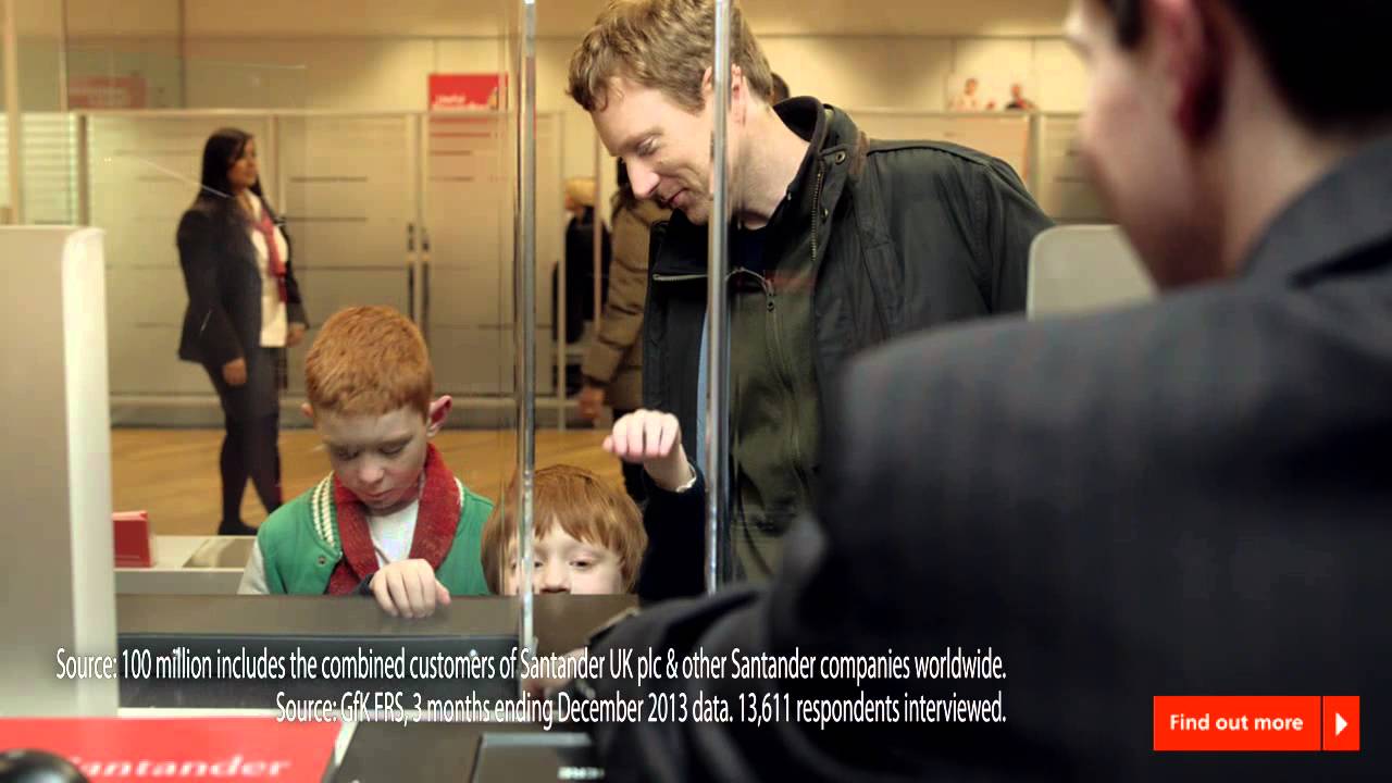 Simple, Personal and Fair - Santander UK TV Advert (30 seconds)