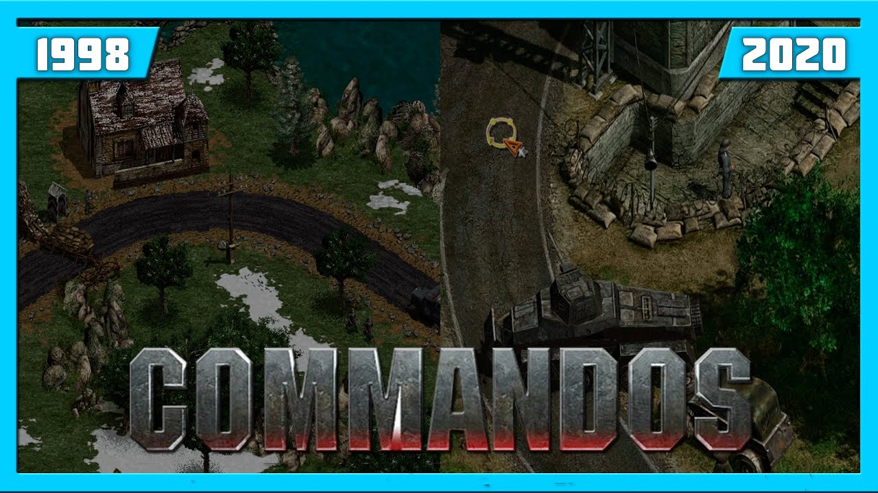 EVOLUTION OF COMMANDOS GAMES (1998-2020)