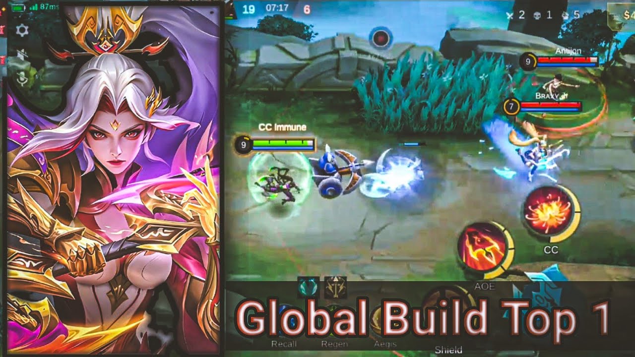12 Kills + MANIAC!! MVP 12.9 Points Hanabi Brutal Critical DMG - Build Top 1 Global Hanabi ~ MLBB