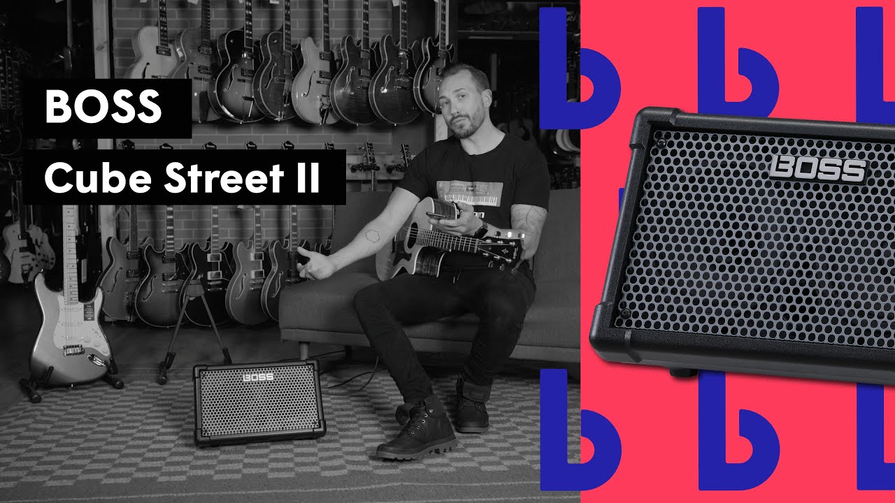 BOSS Cube Street II — l'ampli qui vous suivra partout !