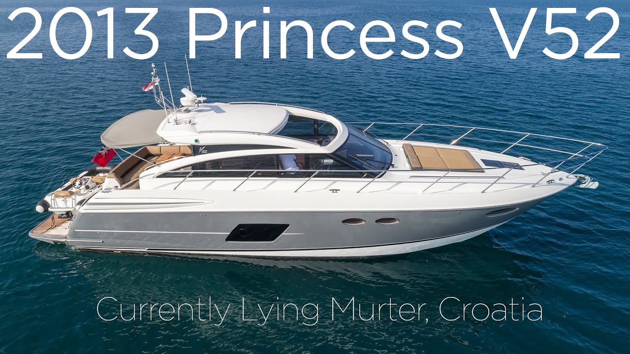 2013 Princess V52 'Final Affair' FOR SALE