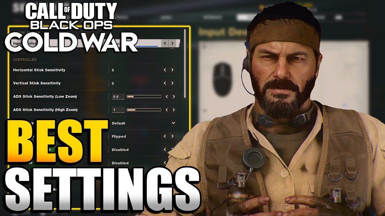All Best Settings For Console & PC (Graphics/Controller) for Black Ops Cold War | Call of Duty BOCW