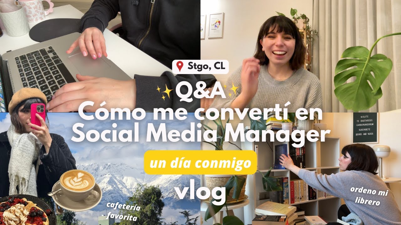 &iquest;Qu&eacute; hace una Social Media Manager? Q&A marketing digital | *Realistic* day with me VLOG | parte 1