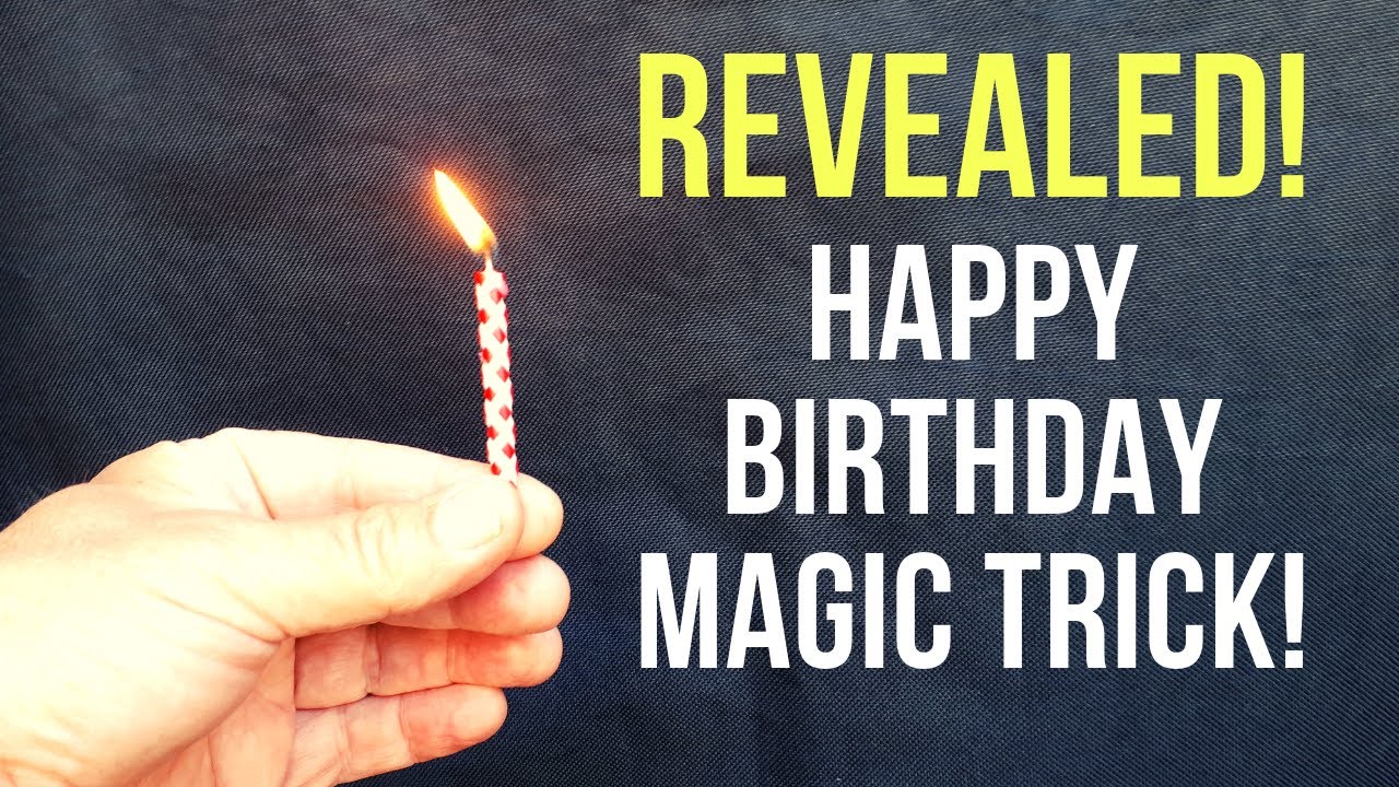 Incredible 'Happy Birthday' Magic Trick Revealed!