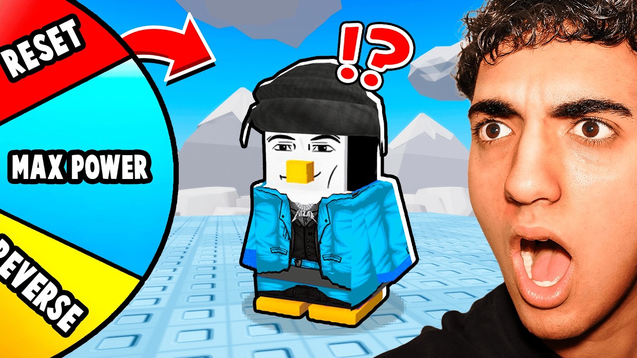 I Let MYSTERY WHEEL CONTROL ME in Roblox Knockout... *INSANE*