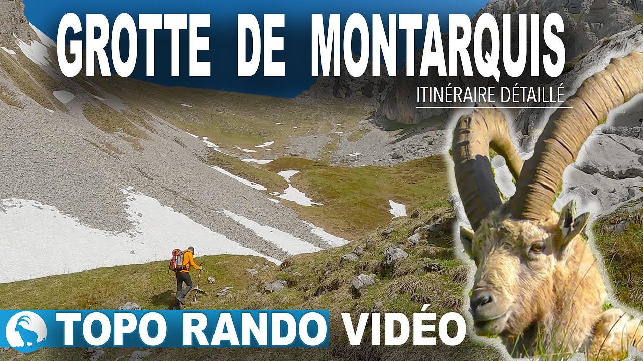 RANDONNÉE MONTAGNE GROTTE DE MONTARQUIS - MASSIF DES BORNES - COL DE LA COLOMBIÈRE - BARGY -