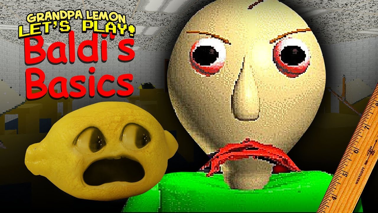 Baldi's Basics Confuses Grandpa Lemon!