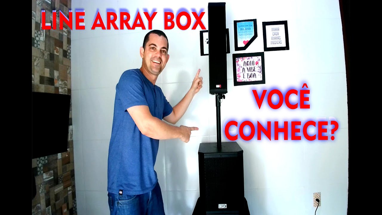 LINE ARRAY BOX C002 600 WATTS - C IBANEZ...VOCÊ CONHECE?