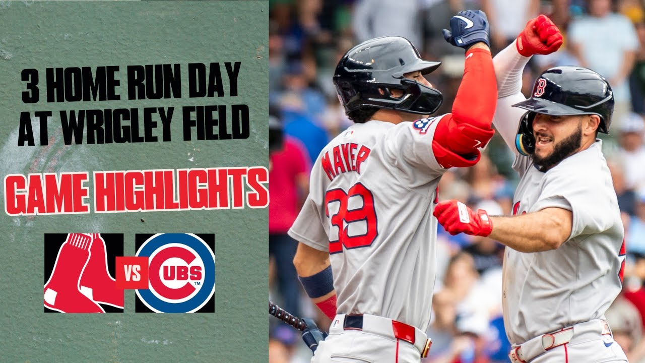 FULL HIGHLIGHTS: Red Sox Game 3 vs. Cubs at Wrigley Field (7/20/25)