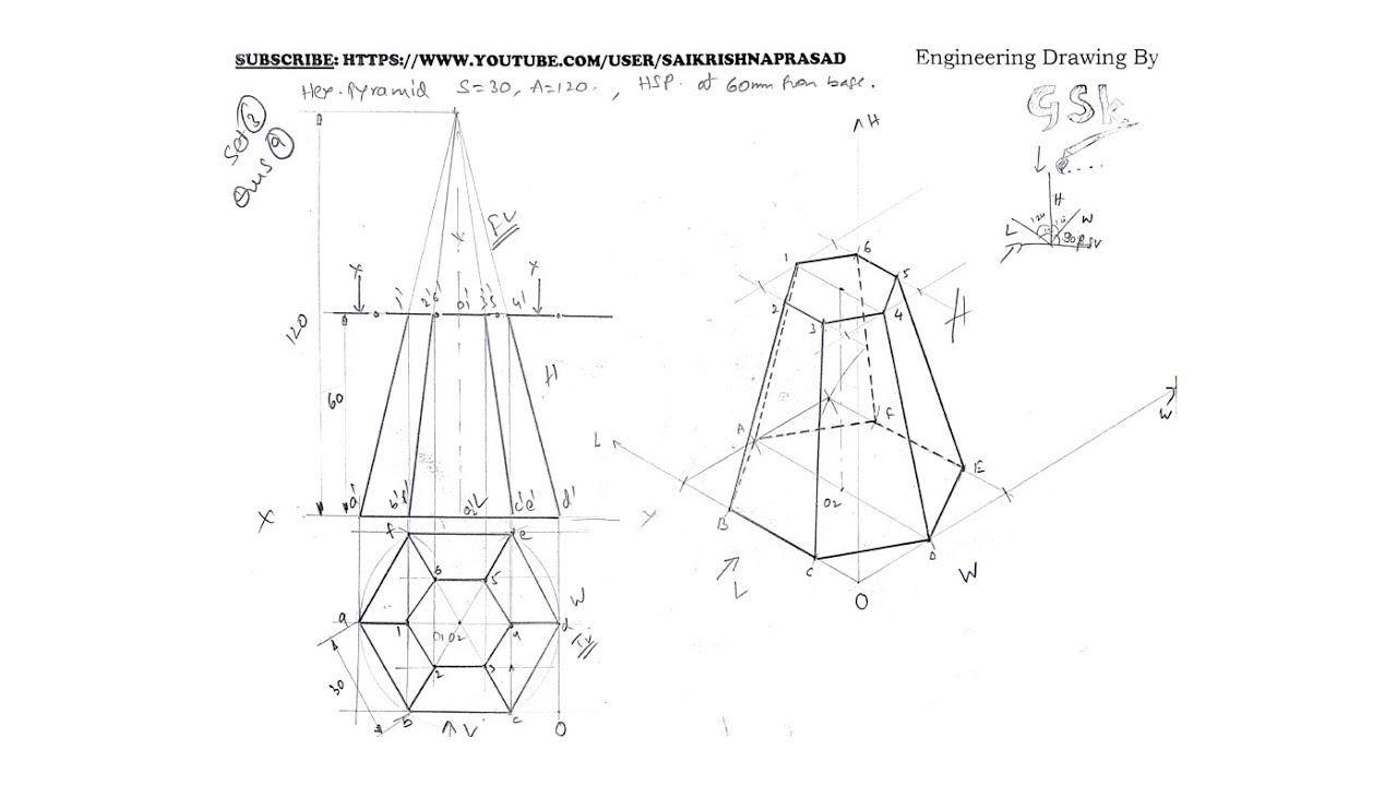 P9-Isometric projections of descriptive object