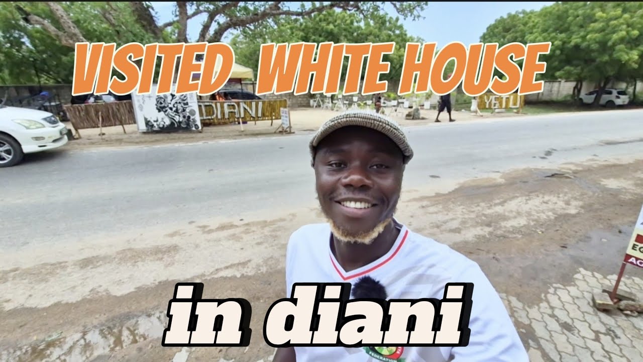 Baba kaunty  finally  visited  white house  in diani
