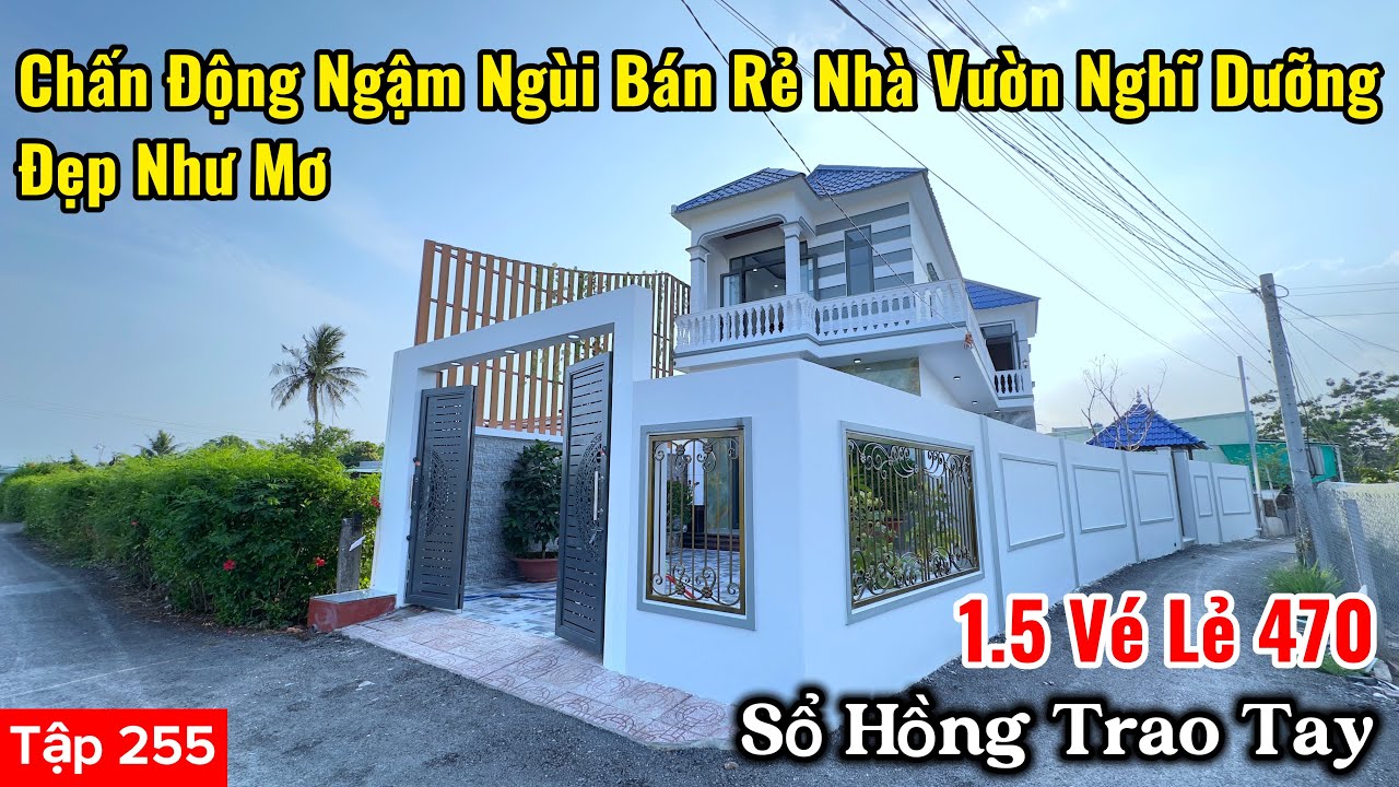 Chấn Động Ngậm Ngùi Bán Rẻ Nhà Vườn Bình Chánh Nghĩ Dưỡng Đẹp Như Mơ