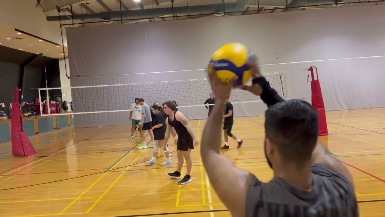 Invado Oshawa Jan 18th Volleyball Tournament : Playoffs Round 1 : Volley Setters vs Goosebumps