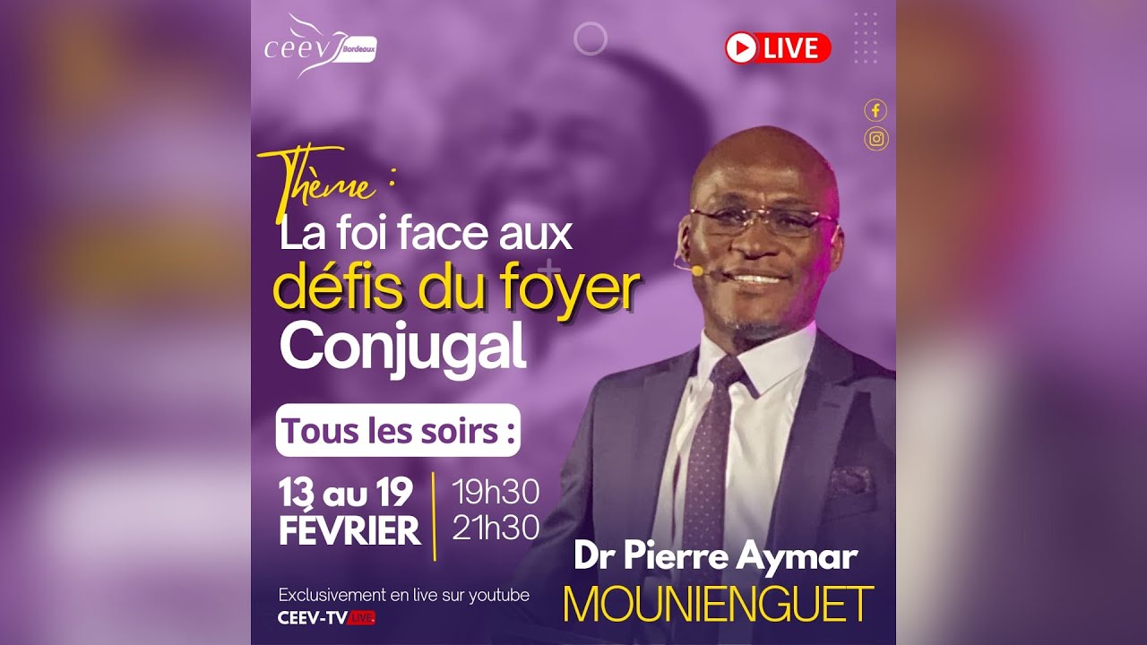 Conf&eacute;rence | La foi face aux d&eacute;fis du foyer conjugal 