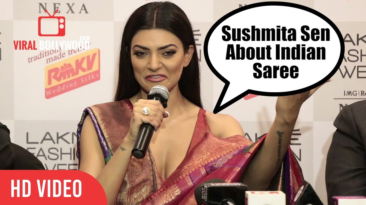 Sushmita Sen Interaction With Media At Lakme Fashion Week 2018 | #LFW2018