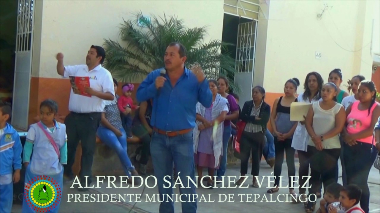 INAUGURACIÓN DE LA TECHUMBRE DEL JARDÍN DE NIÑOS EVOLUCIÓN SOCIAL DE TEPALCINGO