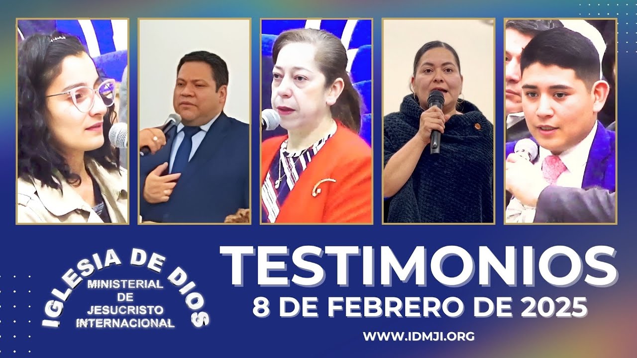 Testimonios 8 de febrero de 2025 - Iglesia de Dios Ministerial de Jesucristo Internacional