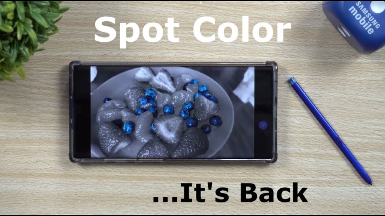 Samsung's Spot Color Is Back - One UI 2.0
