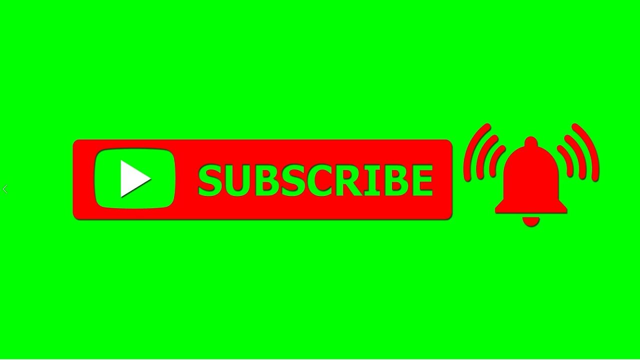 Animated Subscribe Button PACK with Notifications Icon // Free Download With Alpha