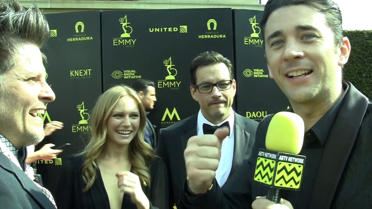 Billy Flynn interviews Marci Miller & Tyler Christopher at 2018 Daytime Emmy Awards Red Carpet