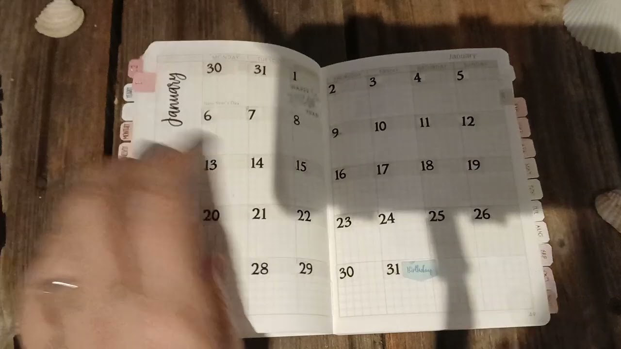 My planner for 2025 A6  Wonderland 222
