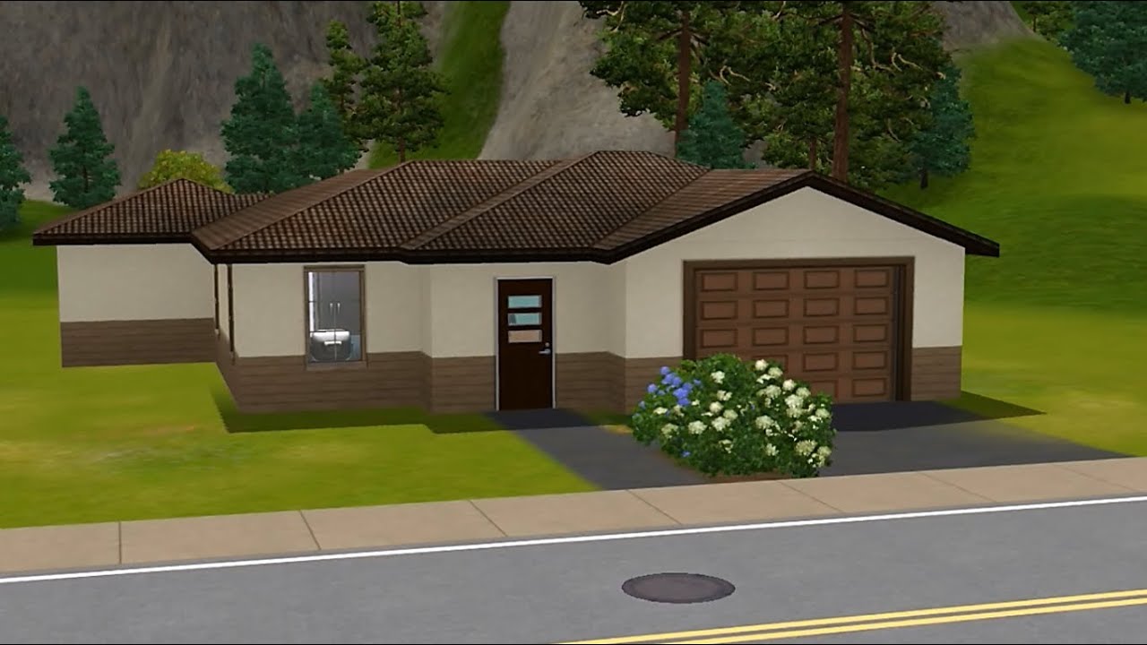 Sims 3 House Building - Sunset Valley Starter Home