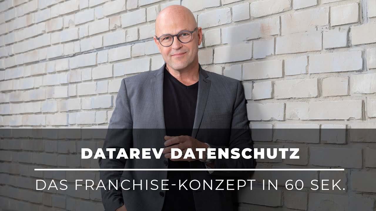 Mit datarev Komplettschutz f&uuml;r Datensicherheit anbieten - Das Franchise-Konzept in 60 Sek. erkl&auml;rt