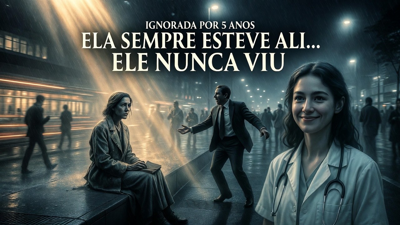MILIONÁRIO HUMILHOU A MENDIGA NA RUA... MAS QUANDO ELA TIROU O CASACO, ELE RECONHECEU A CICATRIZ
