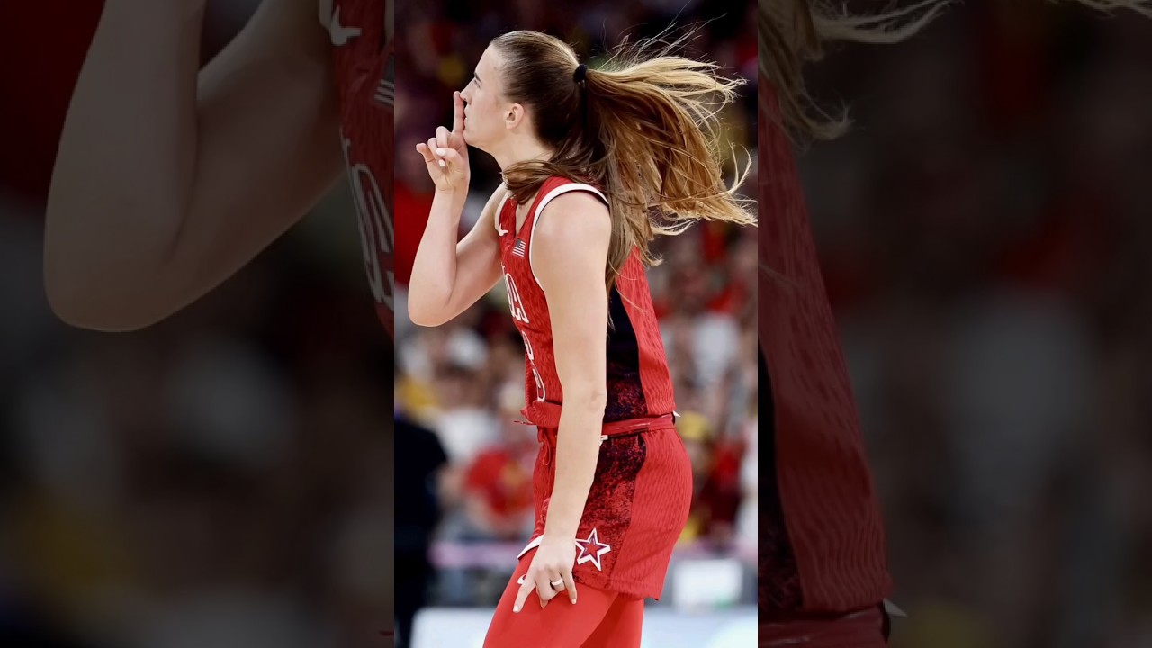 Sabrina Ionescu 3 Points And Flex vs Belgium with Team USA in the Olympics | WOMEN BASKETBALL