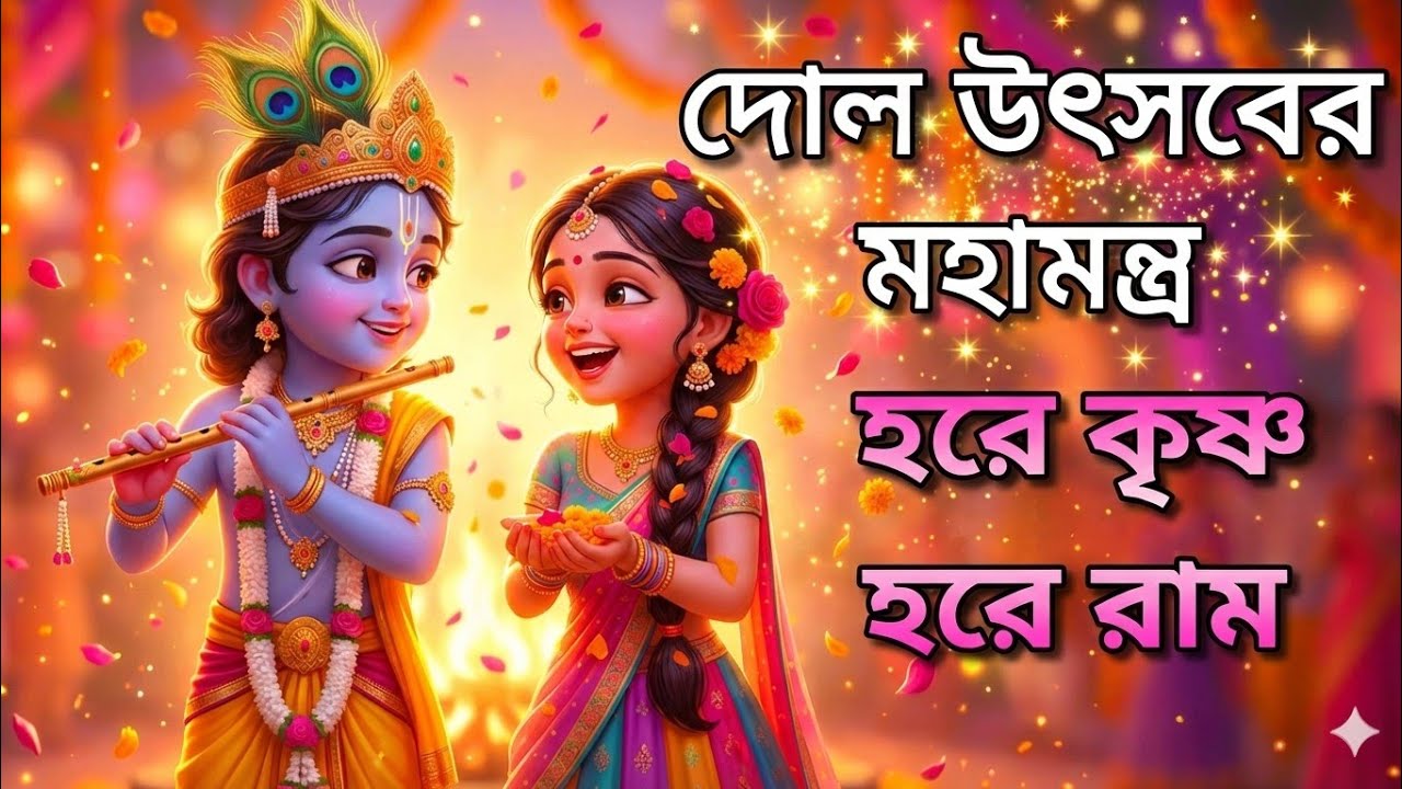 দোল উৎসবের মহামন্ত্র | হরে কৃষ্ণ হরে রাম | Holi Special Hare Krishna Kirtan 2026