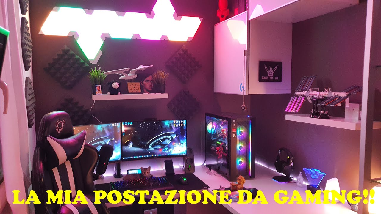 LA MIA POSTAZIONE DA GAMING DA 15.000€!!!| My extreme gaming setup 2020