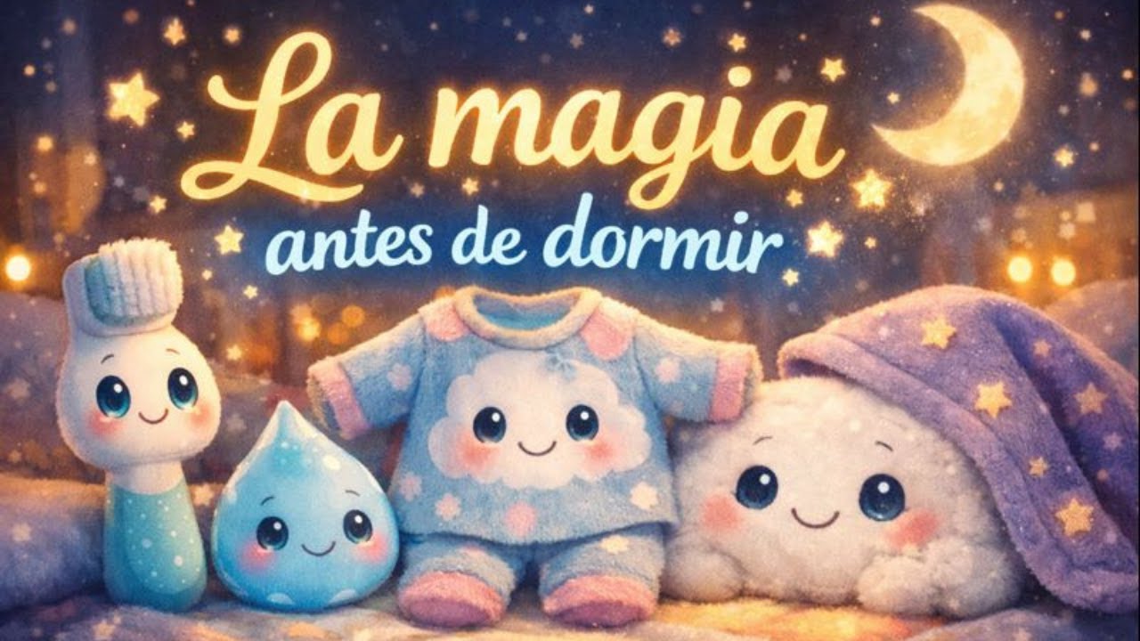✨ La Magia Antes de Dormir 🌙 Rutina Mágica con Cuentos Relajantes para Niños