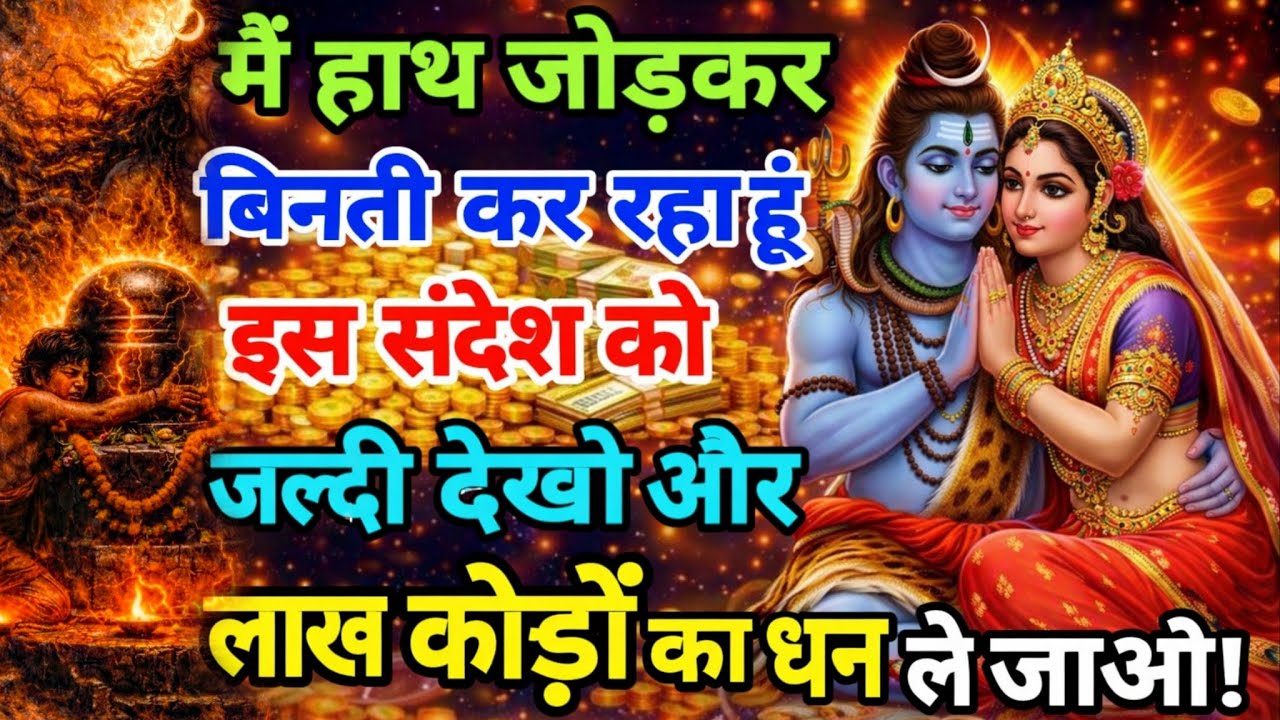 🌈🕉 29 जनवरी 2026 का महादेव जी का संदेश | जरूर सुनें | Mahadev Message Today #godmessage