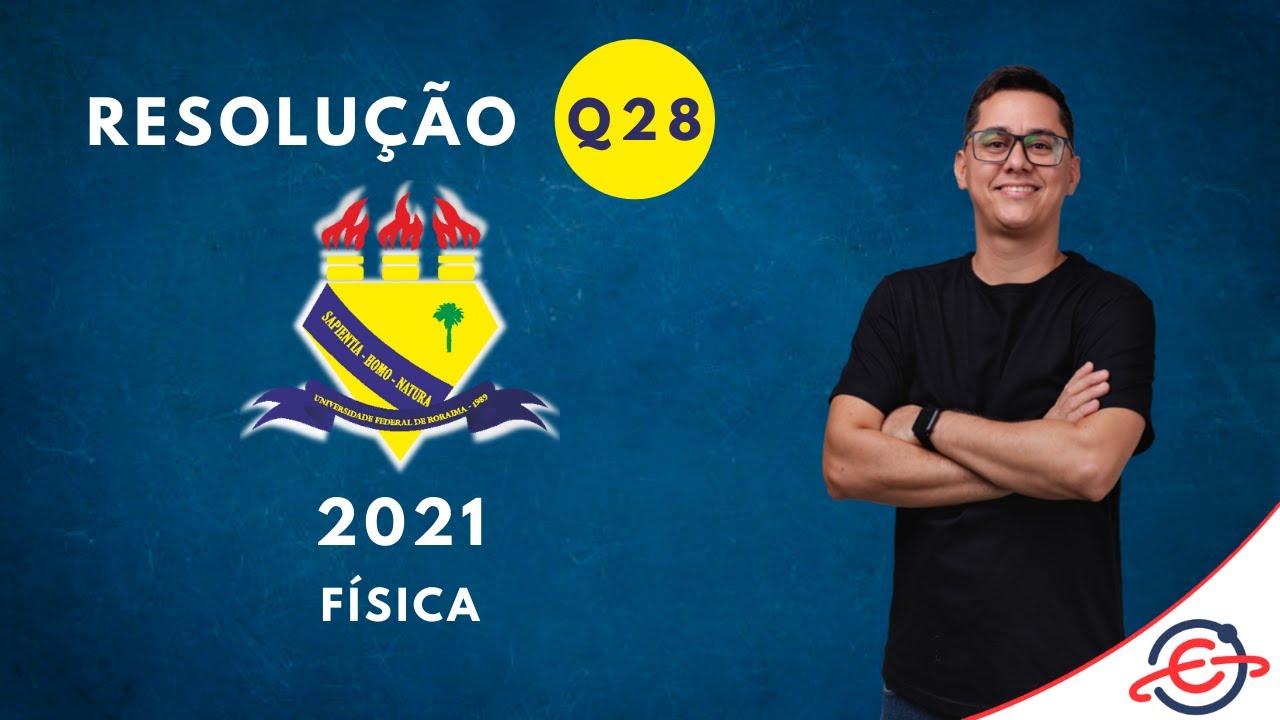 UFRR 2021 - Física - Q. 28 | Um objeto é abandonado a partir de uma altura de | Profº Wlad Parente