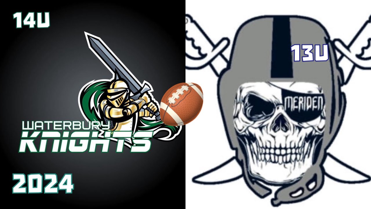 Waterbury Knights 14U 🏈 Meriden Raiders 13U 2024 Fullgame Highlights Game 1 Road to Nationals 🏆