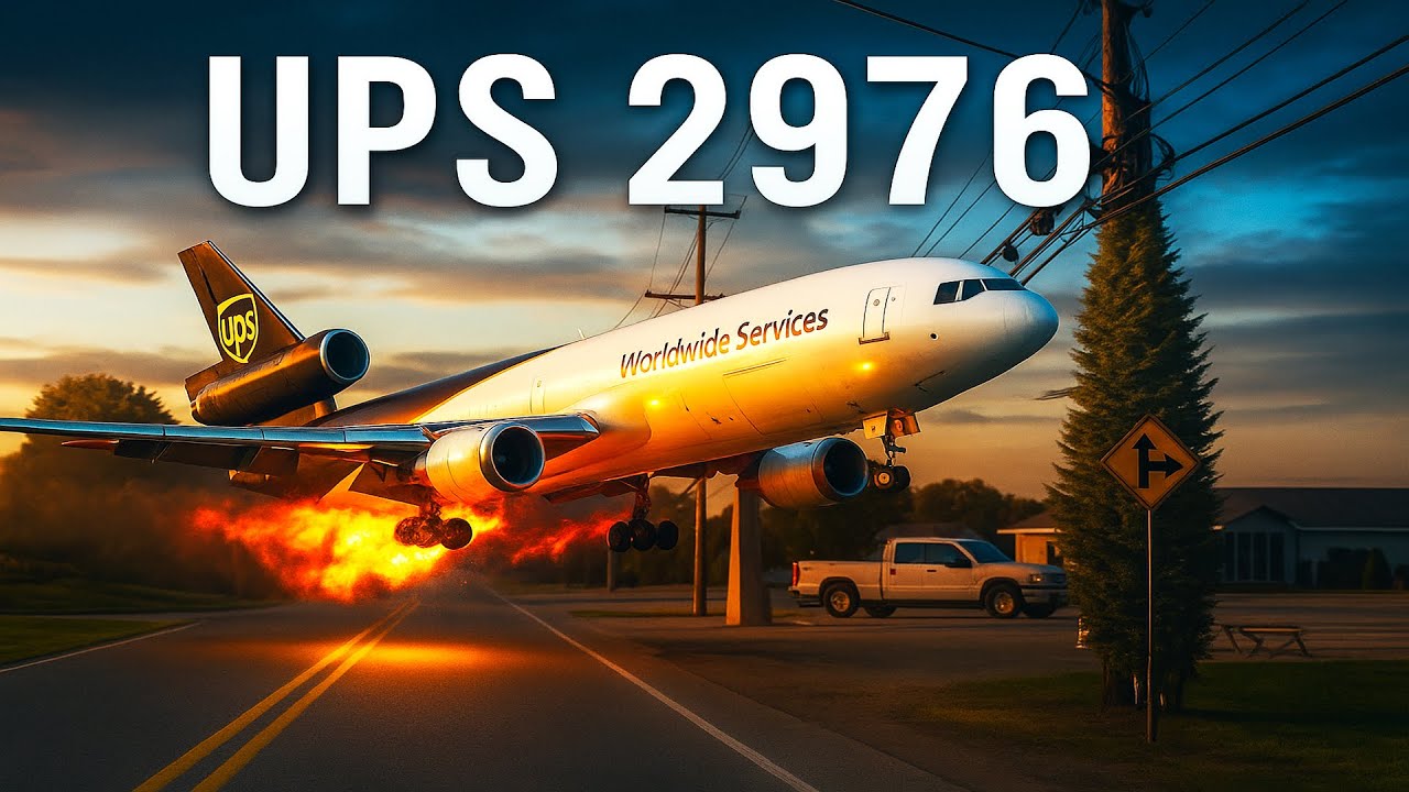 EN LLAMAS EN LA PISTA! El Despegue Imposible del UPS 2976
