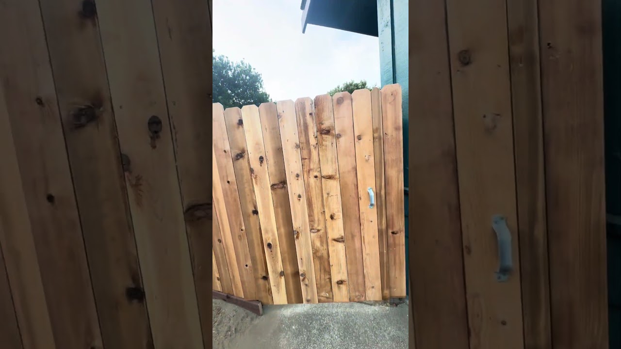 Strong and sturdy gate in Humboldt county, Arcata #arcata #eureka #humboldtcounty #humboldt #fence