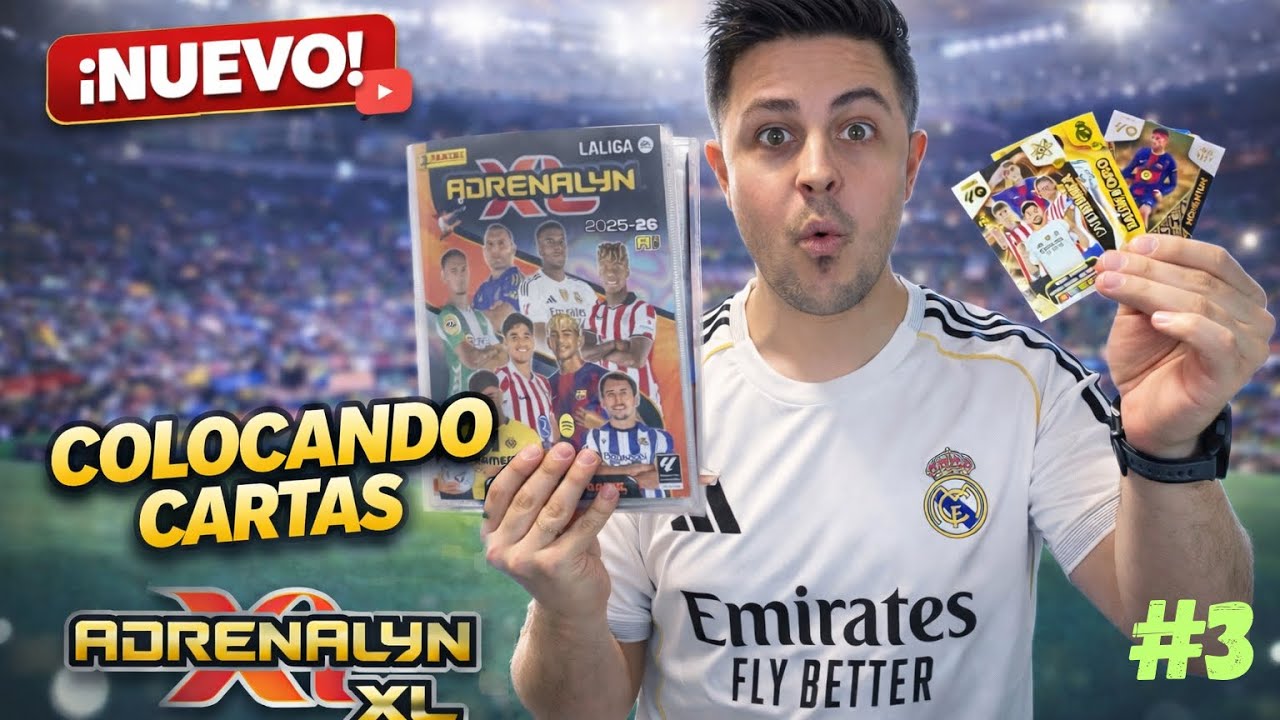 COLOCANDO CARTAS ADRENALYN XL 25/26 #3  | COLOCANDO PRIMEROS BALÓN DE ORO