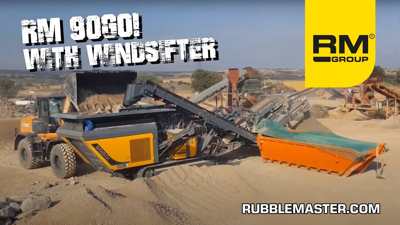 RM 90GO! | crushing C&D waste in Agramunt, Spain