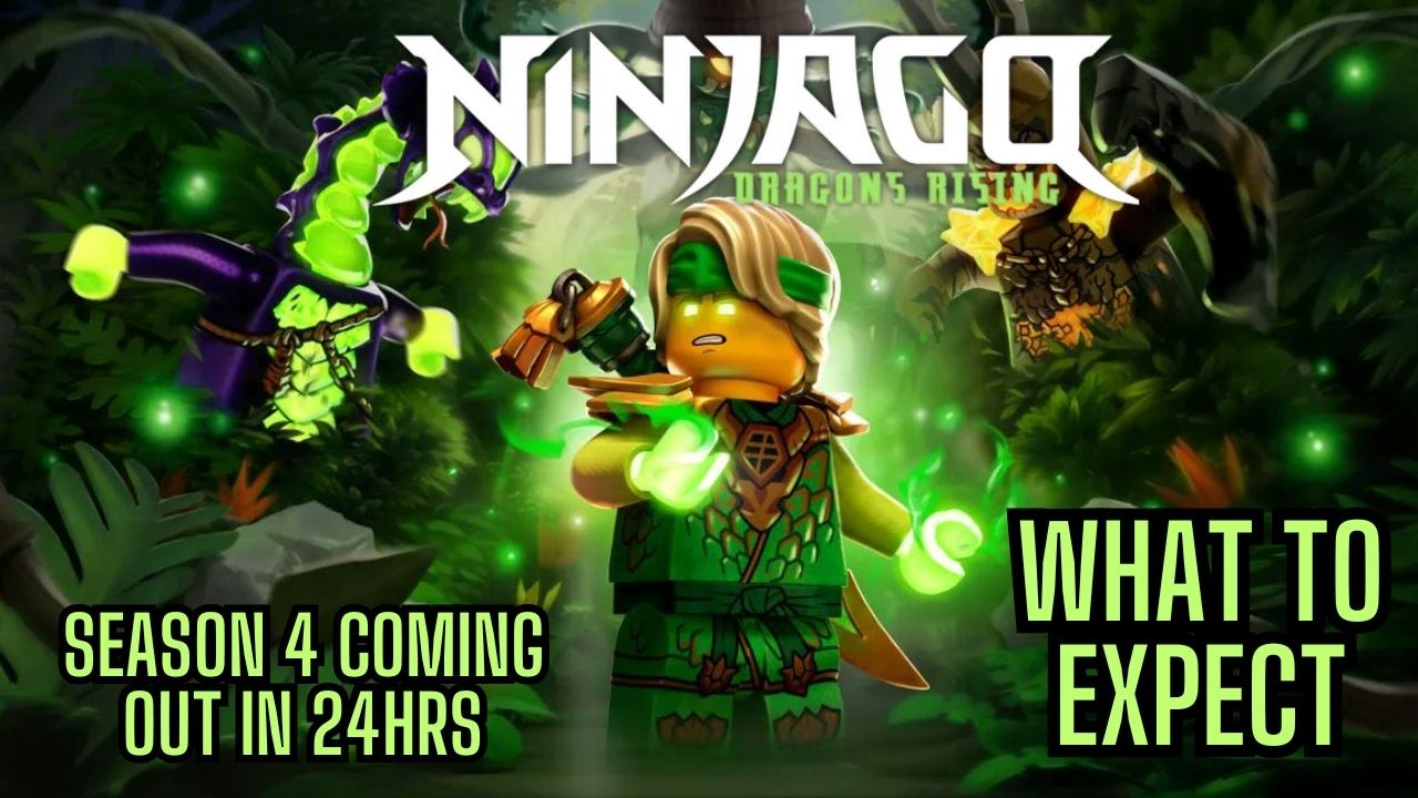 4 сезон Ninjago Dragons Rising выйдет через 24 часа | Чего ожидать 😱😱😱😱
