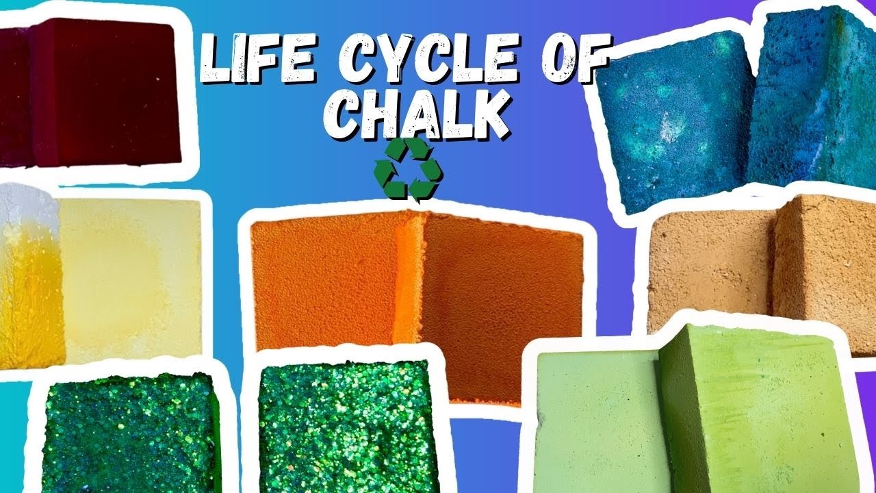 Life Cycle of Chalk ♻️◻️ | 7 unseen videos | CCXL