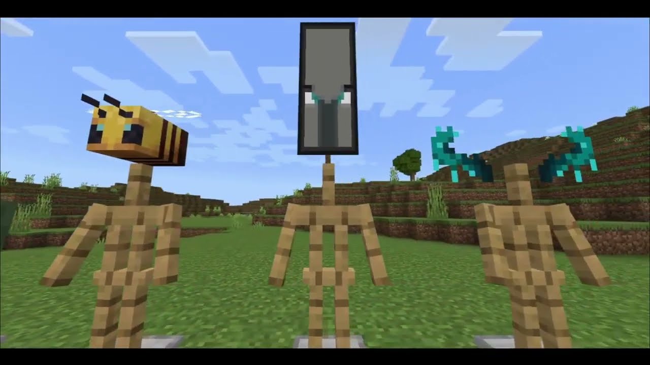 Minecraft bedrock 1.19 - Vanilla clothes Sneak peek