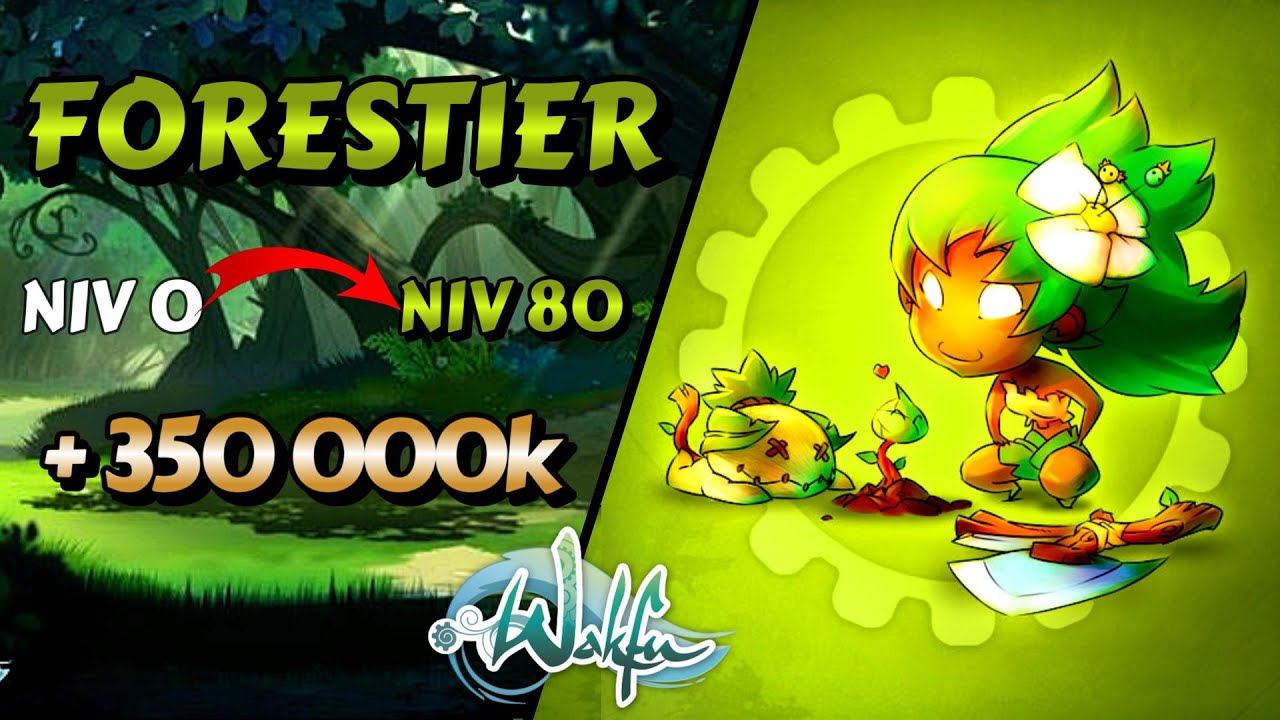 MONTER LE MÉTIER DE FORESTIER RAPIDEMENT EN SE FAISAIT UN MAXIMUM DE KAMAS 🌲! Wakfu