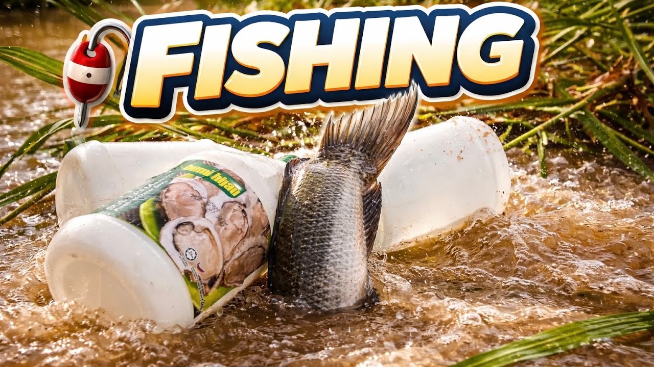 Smart Bottle Trap Fishing | Amazing Hand Fishing in Village Water