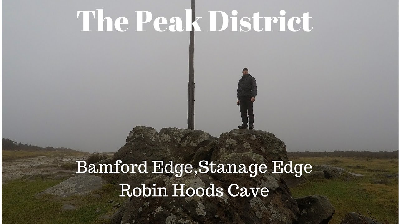 The Peak District Bamford Edge,Stanage Edge & Robin Hoods Cave.