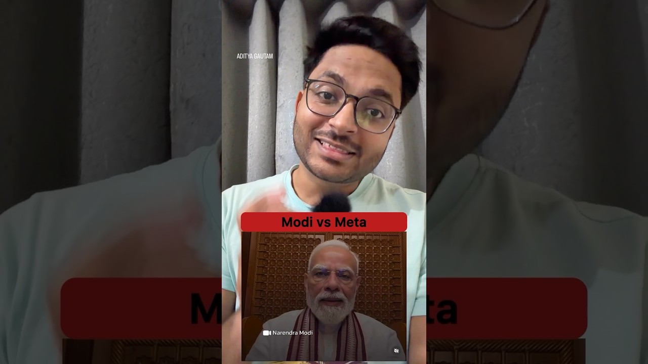 Why facebook meta suspends modi video? #trending #meta #pmmodi