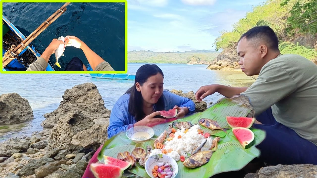 Sabiki sa umaga / catch and cook sa island